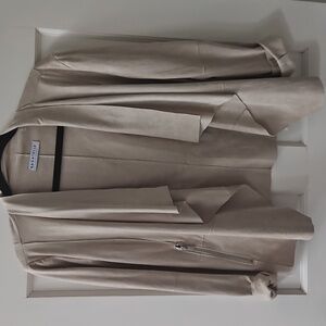 Bagatelle Women's Cream Suede Jacket